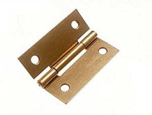 1.5'' Butt Hinge Electroplated Brass Pair